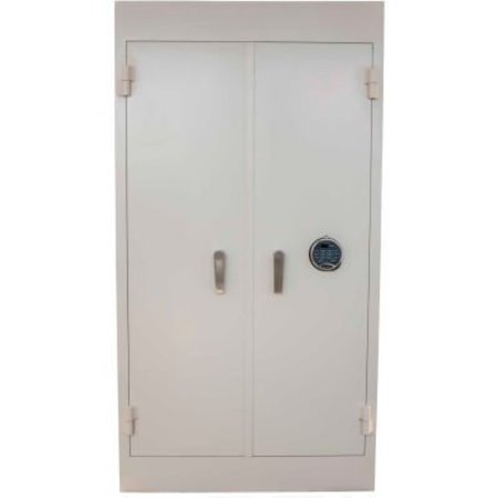 FIRE KING SECURITY PRODUCTS Cennox Retail Inventory Control Safe B6032-FK1 32 x 16 x 60 Electronic Lock 13.88 Cu. Ft. White B6032-FK1